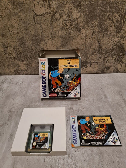 Nintendo Game Boy Color Kufije De Zonnetempel mit OVP und Anleitung FAH - T-Retro-Games 