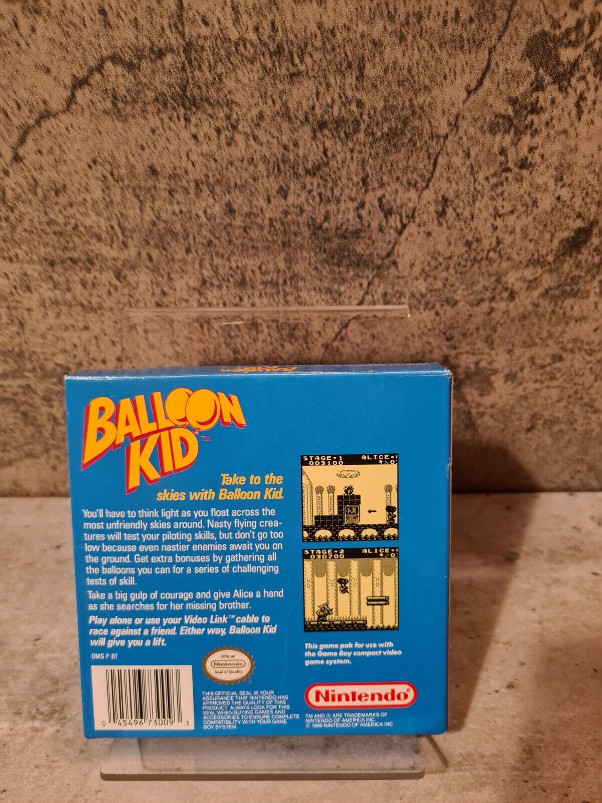 Nintendo Game Boy Classic Balloon Kid mit OVP und Anleitung USA/FAH - T-Retro-Games 