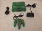 Nintendo 64 N64 Konsole Clear Green  Jungle Green  + Controller + Kabel USA