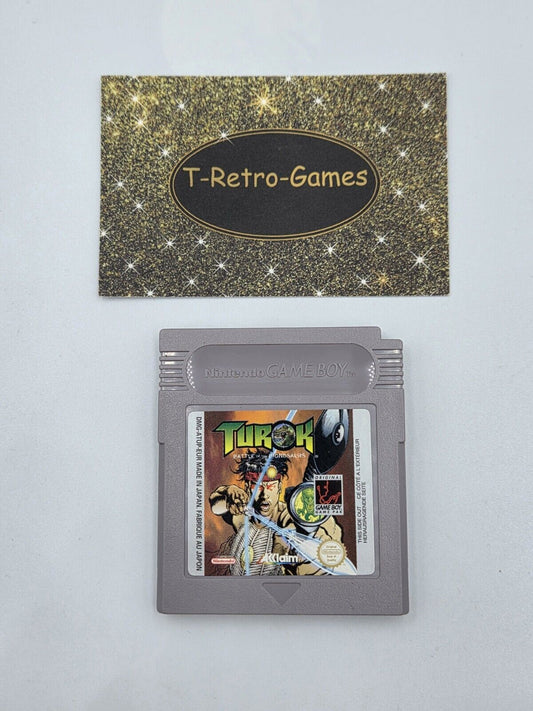 Nintendo Game Boy Classic Spiel Turok Battle of The Bionosaurs Modul EUR - T-Retro-Games 