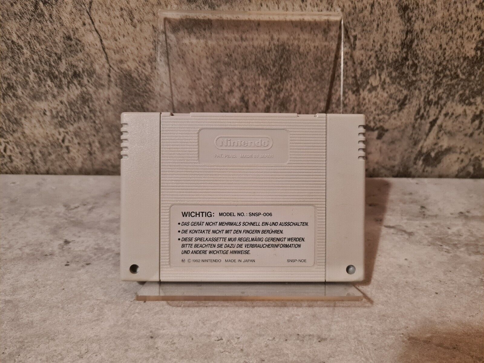 SNES Super Nintendo Last Action Hero Modul NOE - T-Retro-Games 