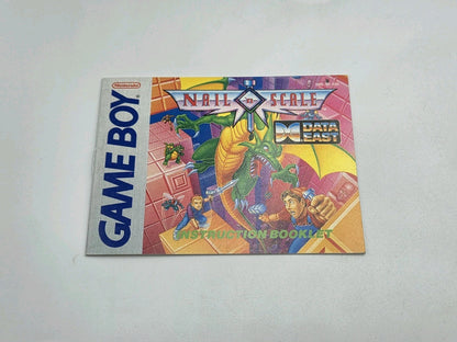 Nintendo Game Boy Classic Spiel Nail 'N Scale mit OVP und Anleitung USA