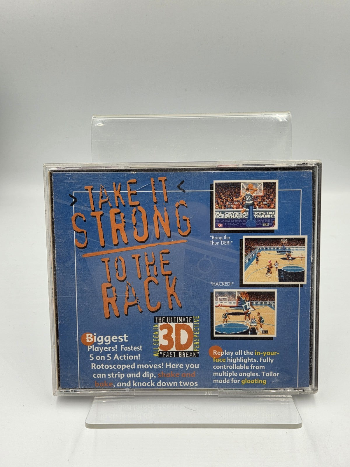 3DO Spiel Slam'N Jam 95 mit Anleitung 