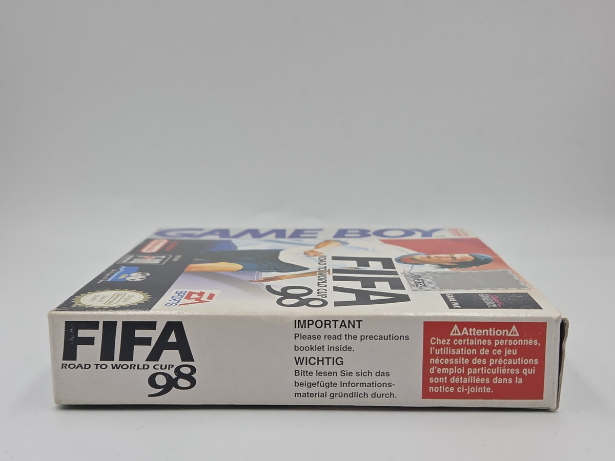 Nintendo Game Boy Classic Spiel Fifa Road to World Cup 98 + OVP + Anleitung EUR