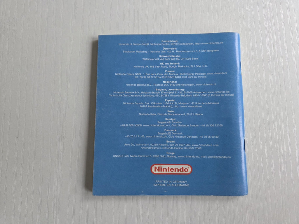 Game Boy Advance Super Mario World Super Mario Advance 2 Spielanleitung NEU6