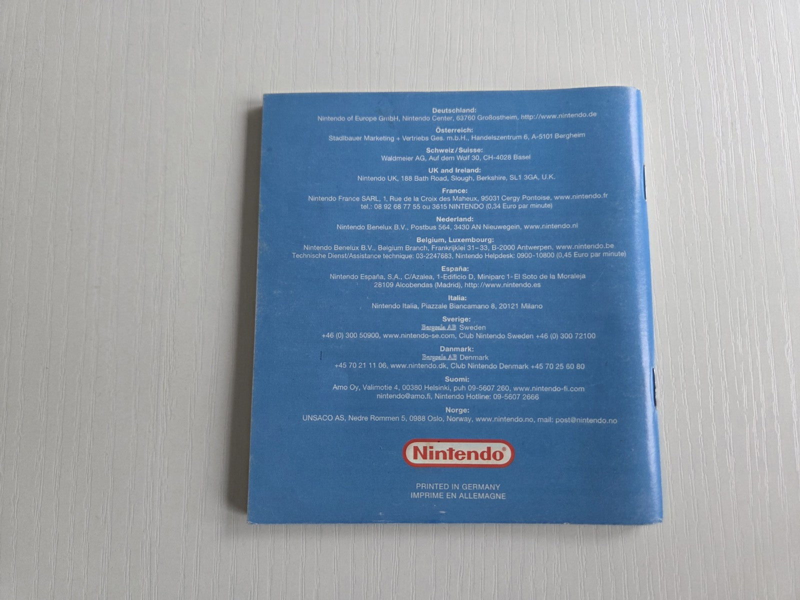 Game Boy Advance Super Mario World Super Mario Advance 2 Spielanleitung NEU6