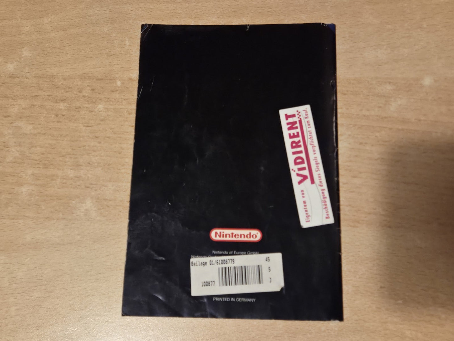 N64 Nintendo 64 F-Zero X Spielanleitung Instruction Booklet NOE