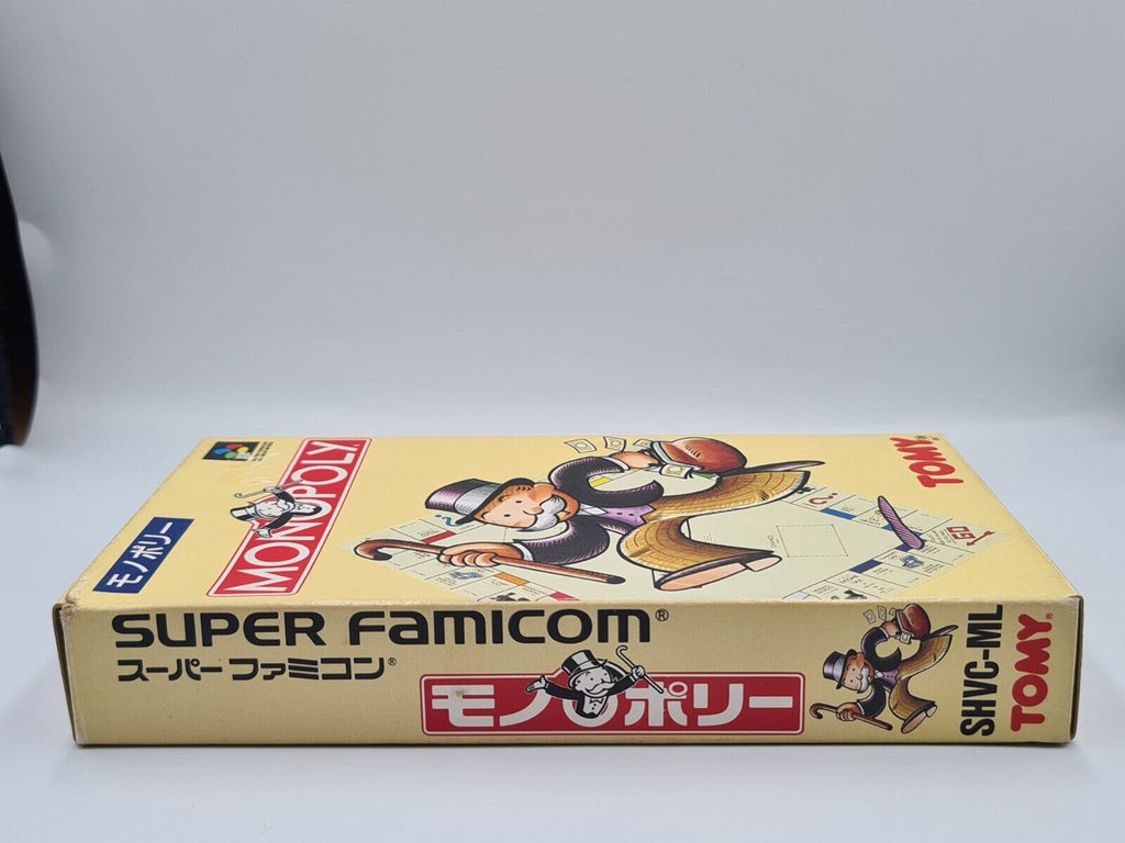 SFC Super Famicom Monopoly mit OVP und Anleitung Japan - T-Retro-Games 