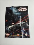SNES Super Nintendo Star Wars Poster Reklame Flyer Insert JVC Lucasfilm Games