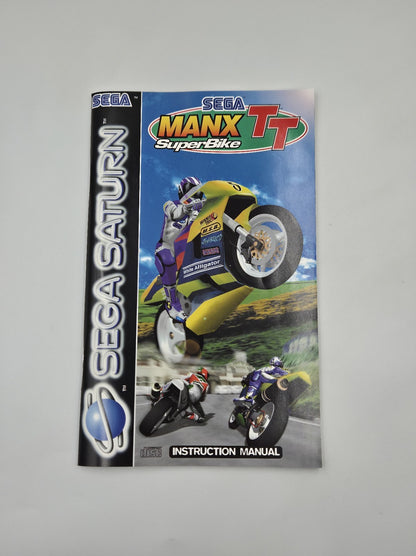 Sega Saturn Spiel Manx TT SuperBike mit OVP und Anleitung Multi Language 