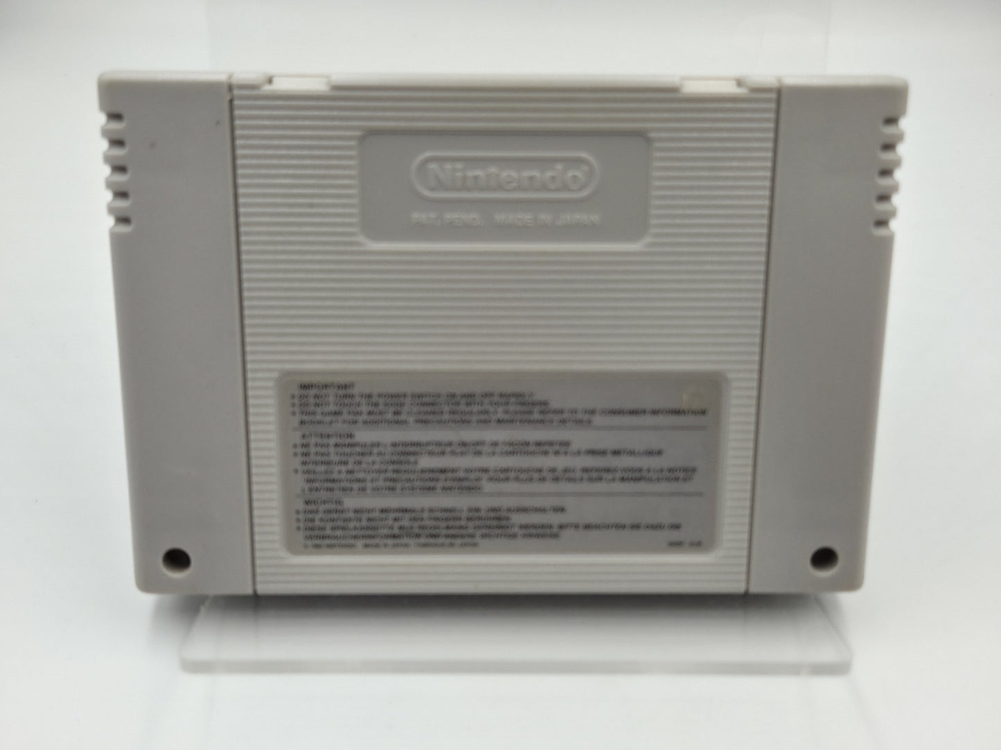 SNES Super Nintendo Winter Gold Modul EUR