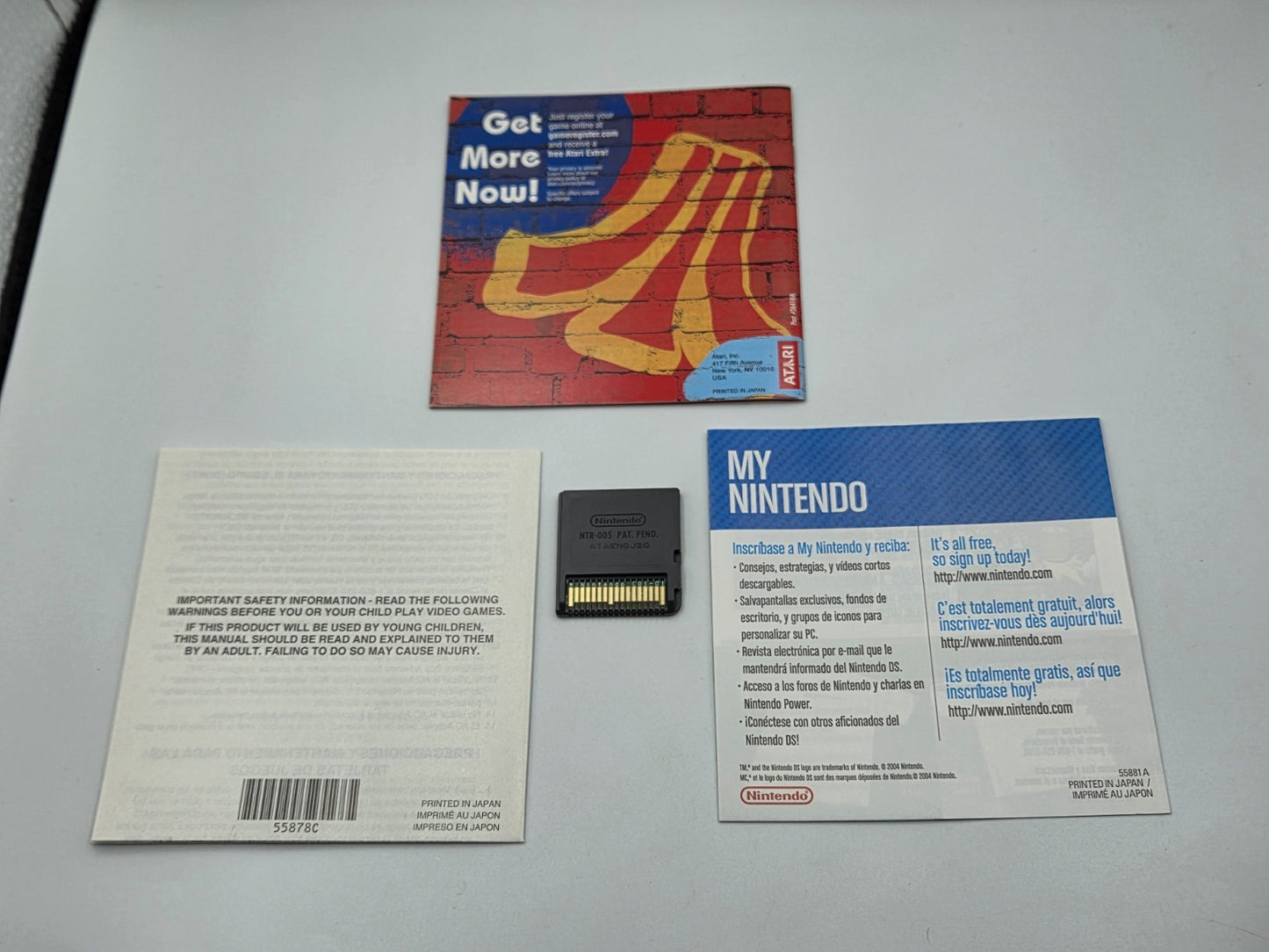 Nintendo DS Spiel Retro Atari Classics mit OVP und Anleitung USA