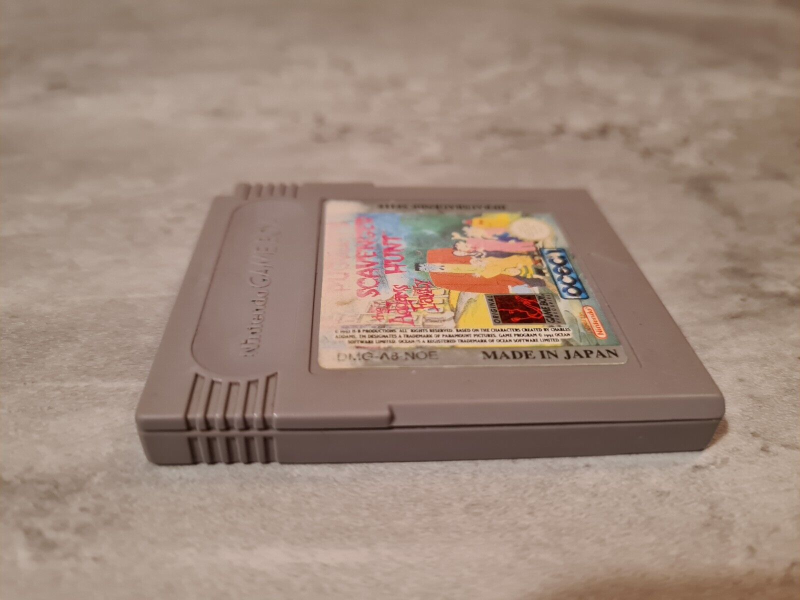 Nintendo Gameboy Classic The Addams Family Pugsley's Scavenger Hunt Modul NOE - T-Retro-Games 