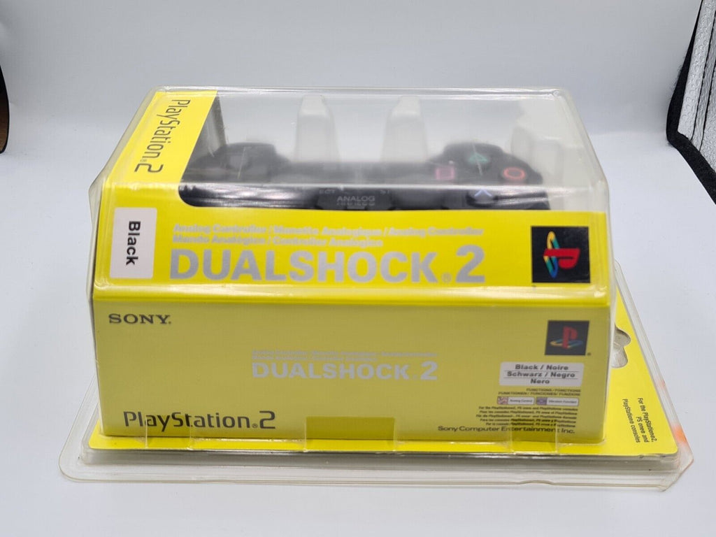 PS2 Playstation 2 DualShock Controller Joystick SCPH-10010 E OVP Neu New Sealed - T-Retro-Games 