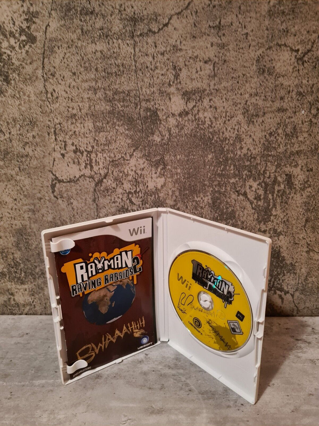 Nintendo Wii Spiel Rayman Raving Rabbids 2 mit OVP und Anleitung NOE - T-Retro-Games 