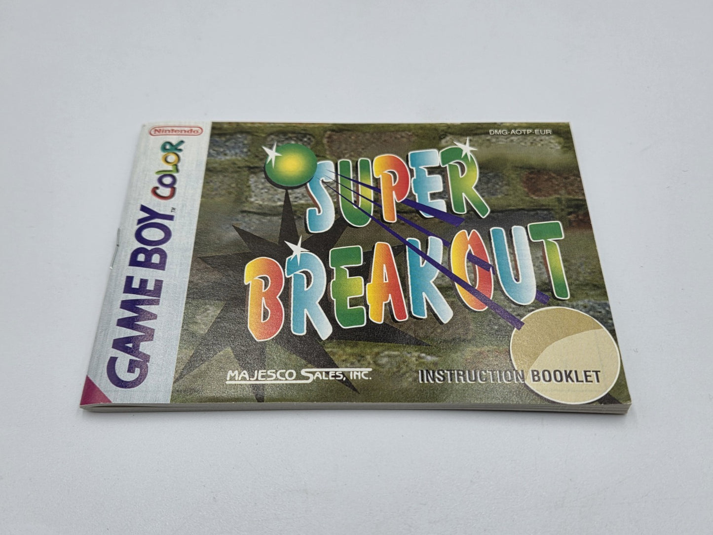 Nintendo Game Boy Color Super Breakout mit OVP und Anleitung EUR
