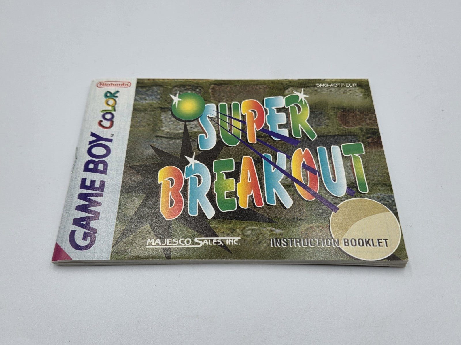 Nintendo Game Boy Color Super Breakout mit OVP und Anleitung EUR