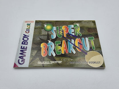 Nintendo Game Boy Color Super Breakout mit OVP und Anleitung EUR