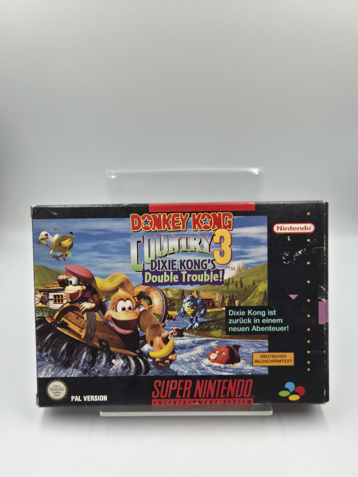 SNES Donkey Kong Country 3 Dixie Kong's Double Trouble! + OVP + Anleitung EUR