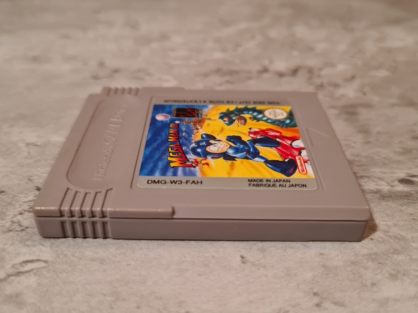 Nintendo Game Boy Classic Spiel Mega Man III Modul FAH - T-Retro-Games 