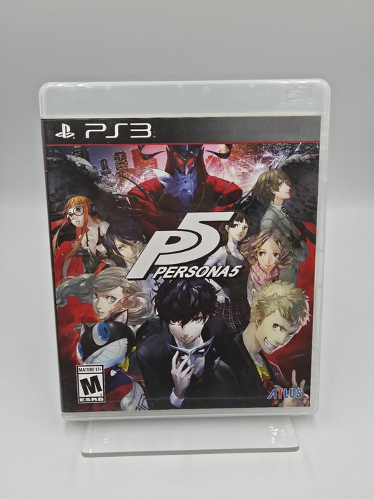 PS3 Playstation 3 Spiel P5 Persona 5 mit OVP und Anleitung NTSC-U/C