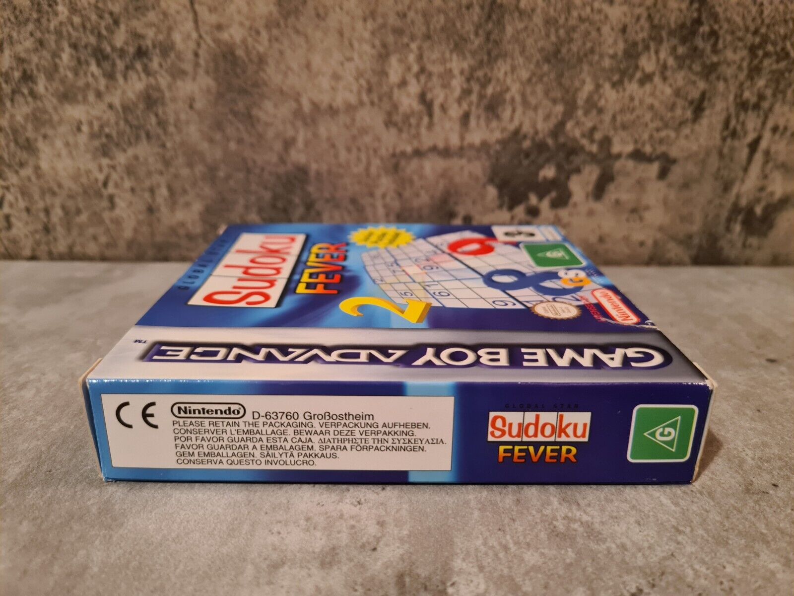 Gameboy Advance Sudoku Fever mit OVP und Anleitung EUR - T-Retro-Games 