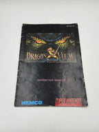 SNES Super Nintendo Dragon View  Spielanleitung Instruction Booklet NTSC-USA