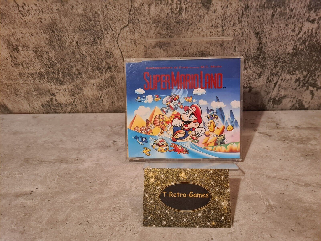 Super Mario Land Ambassadors of Funk featuring M.C. Mario Nintendo 1992 - T-Retro-Games 