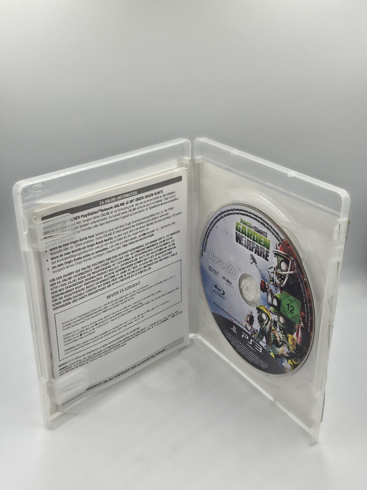 PS3 Playstation 3 Spiel Plants vs. Zombies mit OVP und Anleitung Deutsch