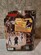 Palisades Action Figures: Series 2 Resident Evil Zombie Cop Weiß White 2001 - T-Retro-Games 