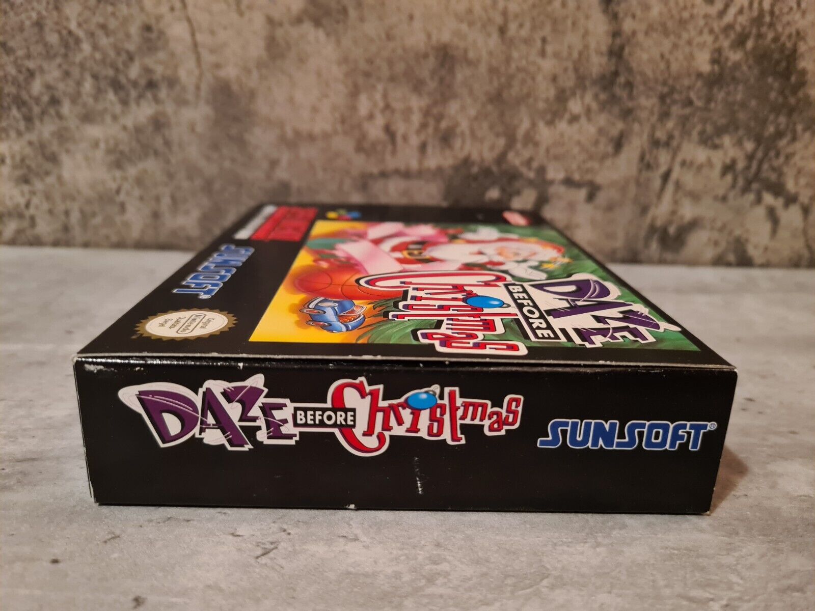 SNES Super Nintendo Daze Before Christmas mit OVP und Anleitung NOE - T-Retro-Games 