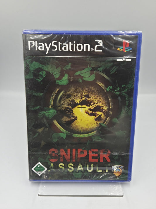PS2 Playstation 2 Spiel Sniper Assault  Sealed Neu New Multi Language
