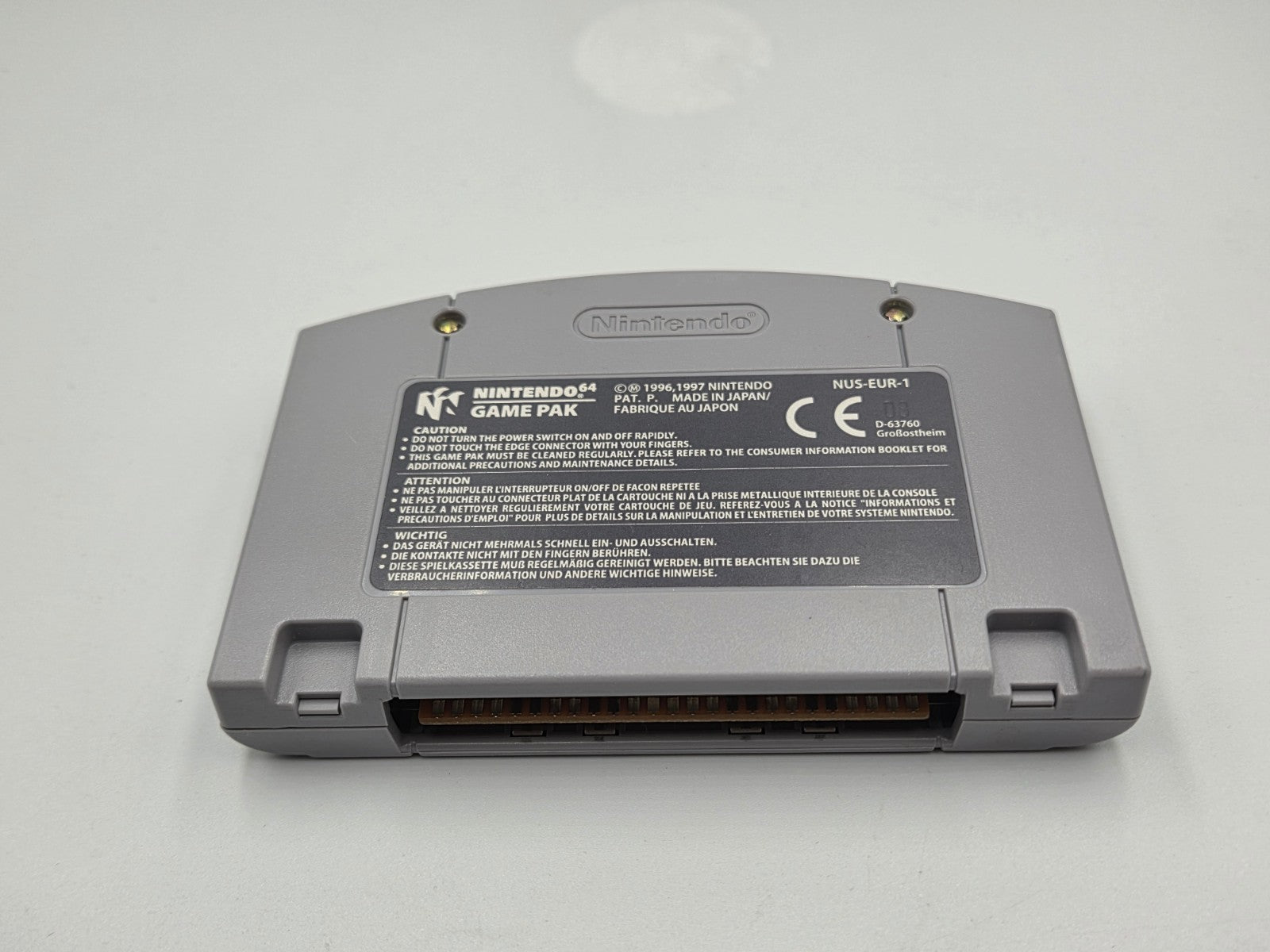 N64 Nintendo 64 GoldenEye 007 mit OVP und Anleitung EUR