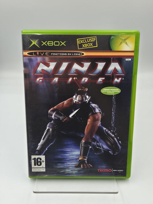XBOX Spiel Ninja Gaiden mit OVP und Anleitung FRA