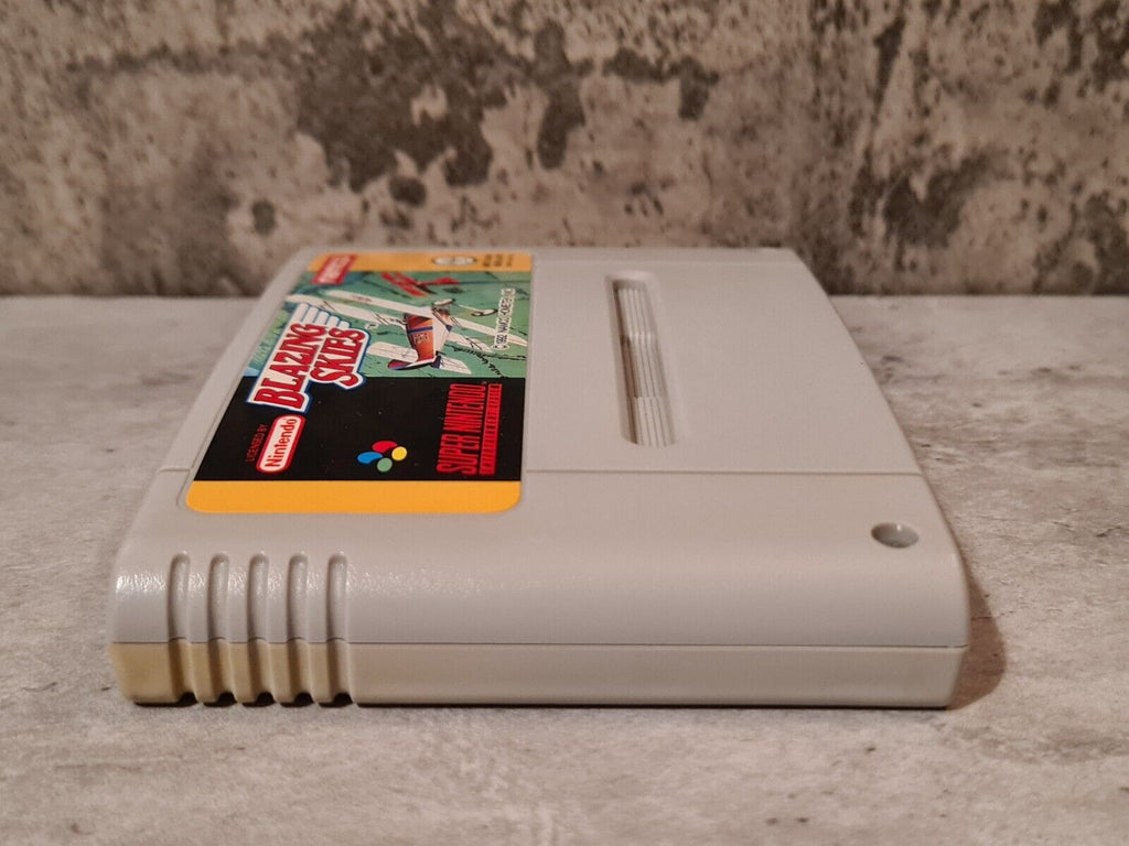SNES Super Nintendo Blazing Skies Modul FAH - T-Retro-Games 
