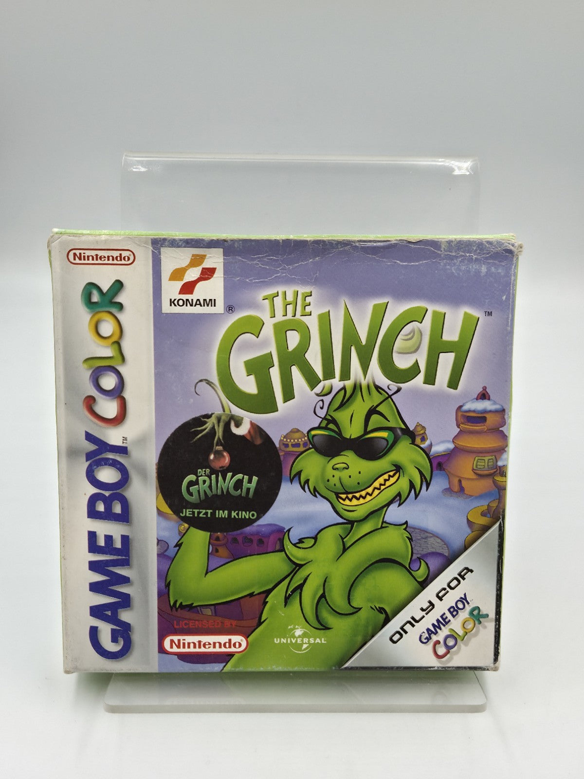 Nintendo Game Boy Color The Grinch mit OVP und Anleitung EUR