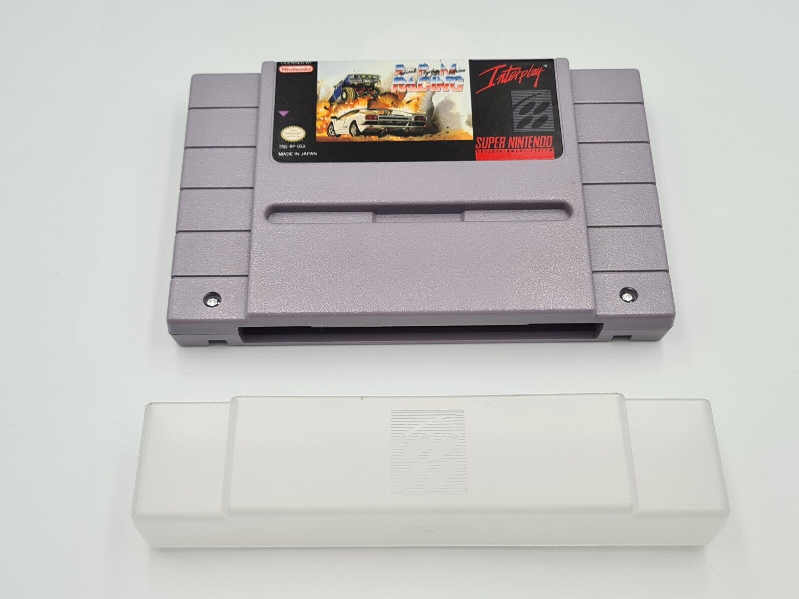 SNES Super Nintendo Radical Psycho Machine Racing mit OVP und Anleitung NTSC-USA - T-Retro-Games 