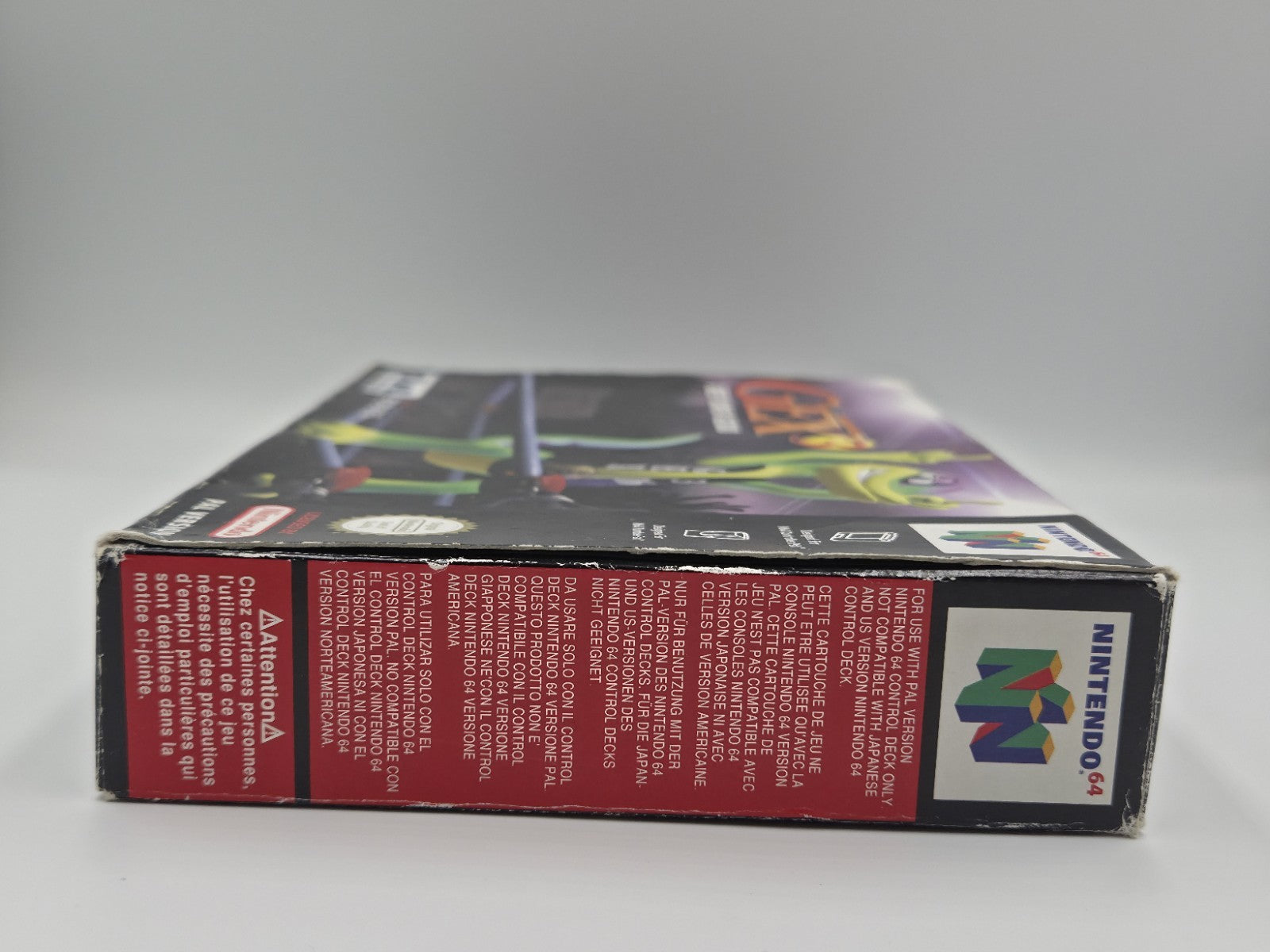 N64 Nintendo 64 Gex 3 Deep Cover Gecko mit OVP und Anleitung EUR