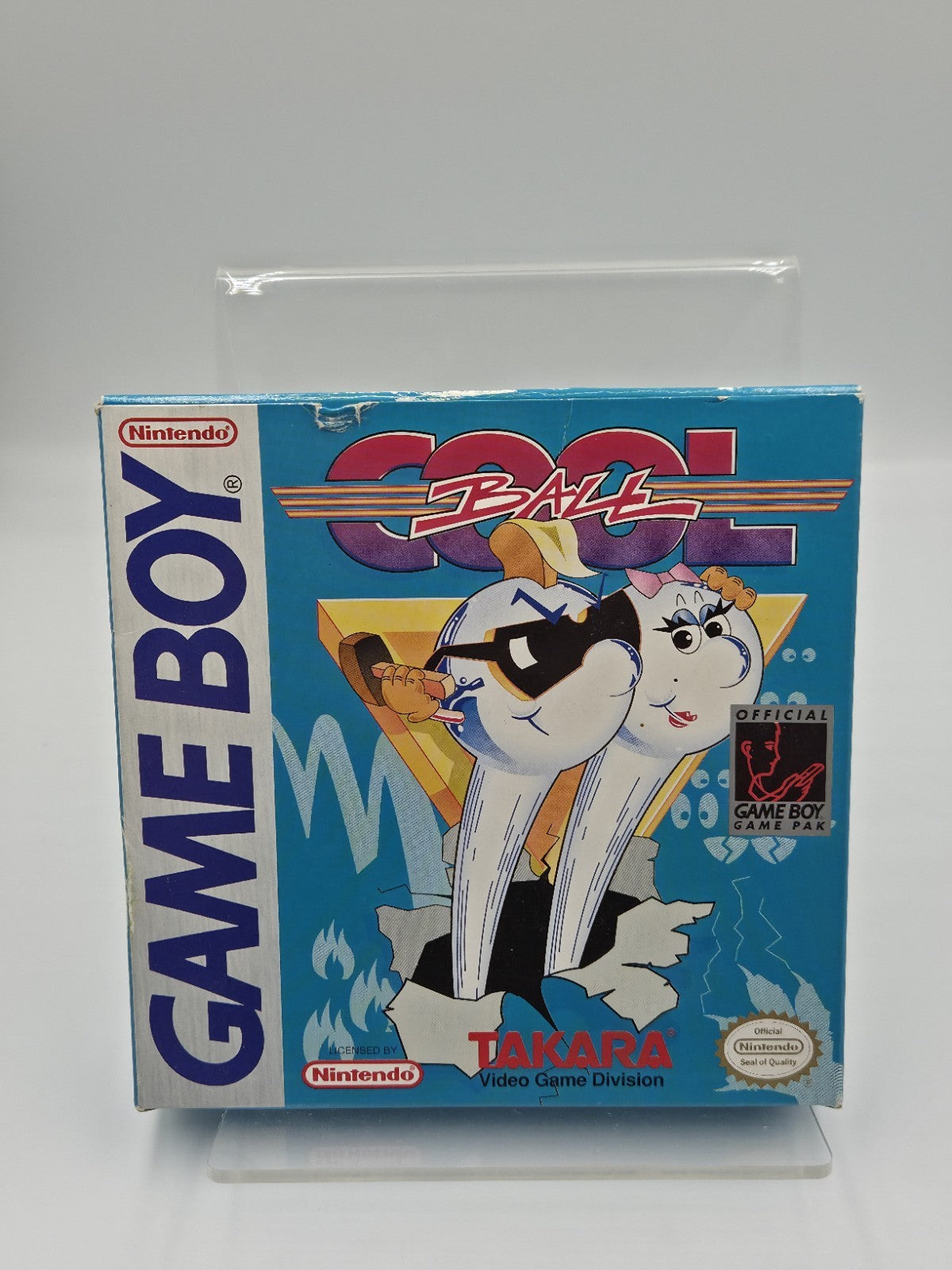 Nintendo Game Boy Classic Cool Ball mit OVP und Anleitung USA