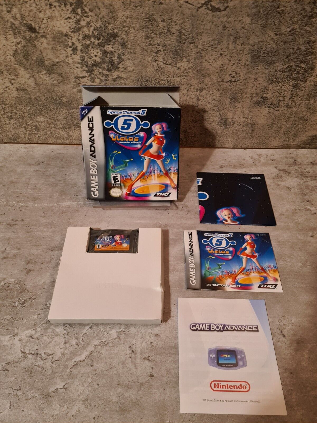 Gameboy Advance Space Channel 5 Ulala's Cosmic Attack mit OVP und Anleitung USA - T-Retro-Games 