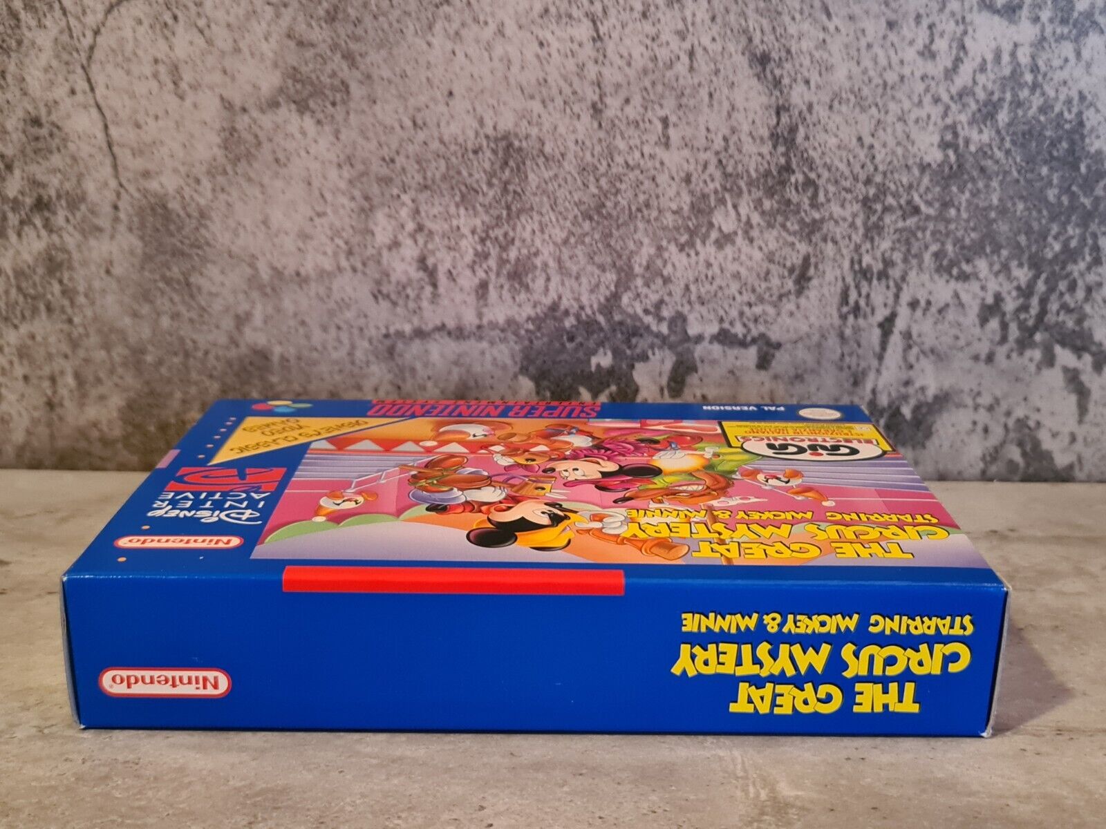 SNES Super Nintendo The Great Circus Mystery New Old Stock NEU - T-Retro-Games 