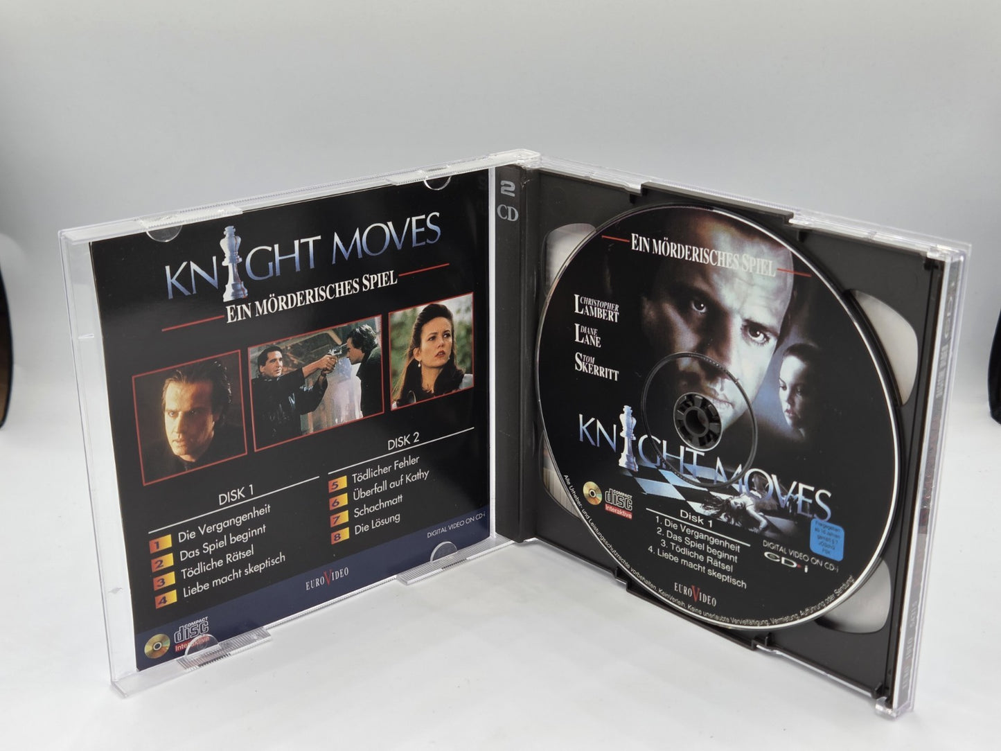 Philips CD-i Video CD Knight Moves 2 Discs Deutsch
