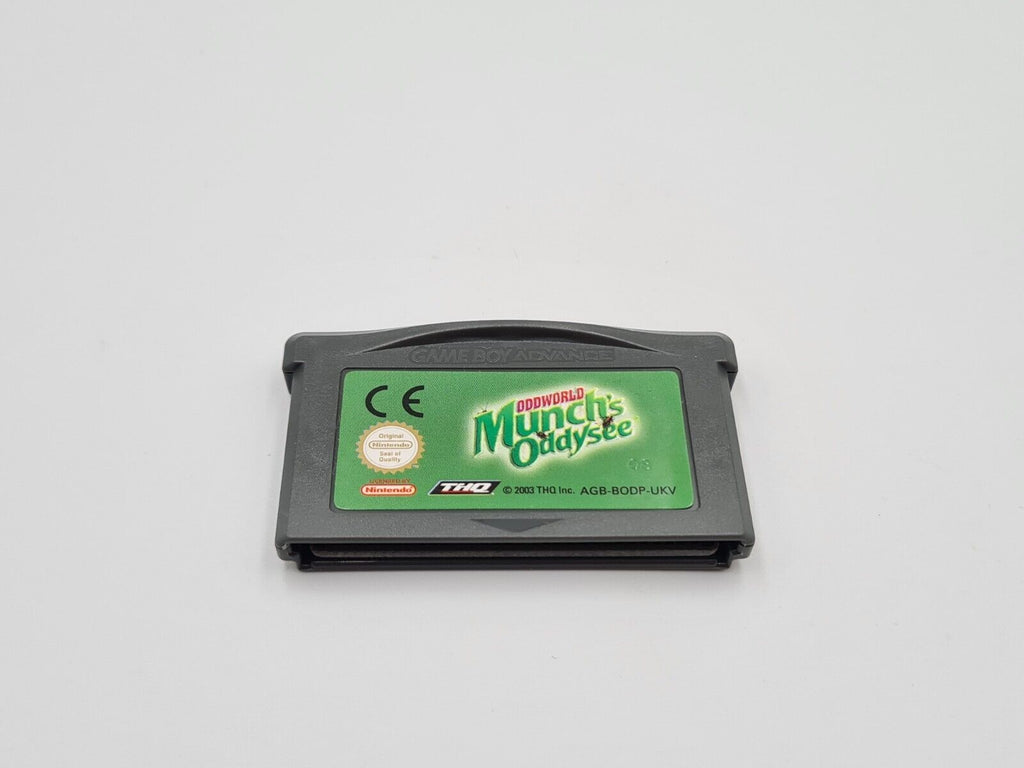 Nintendo Game Boy Advance Oddworld Munch's Odysee mit OVP und Anleitung EUR - T-Retro-Games 