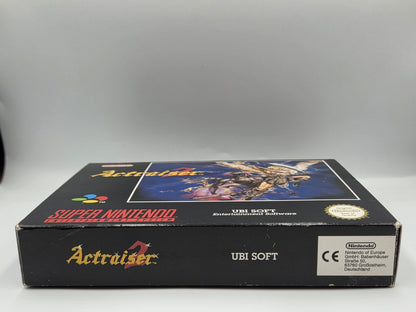 SNES Super Nintendo ActRaiser 2 mit OVP und Anleitung + Poster EUR