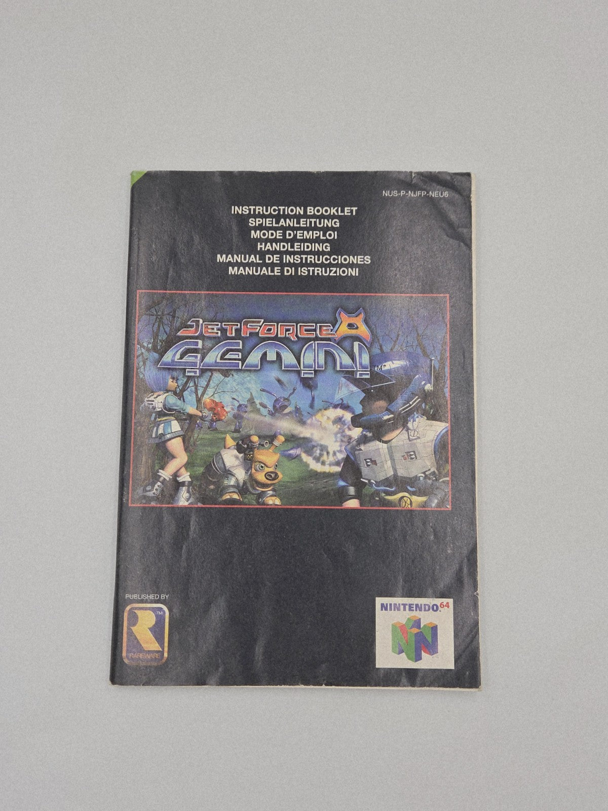 N64 Nintendo 64 Jet Force Gemini mit OVP und Anleitung EUR