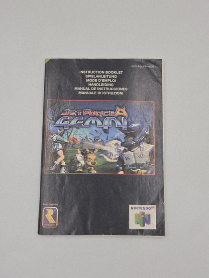 N64 Nintendo 64 Jet Force Gemini mit OVP und Anleitung EUR