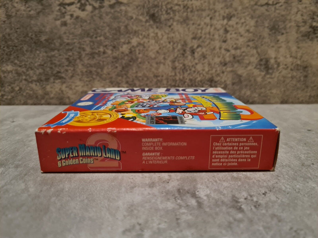 Nintendo Gameboy Super Mario Land 2 : 6 Golden Coins mit OVP und Anleitung FAH - T-Retro-Games 