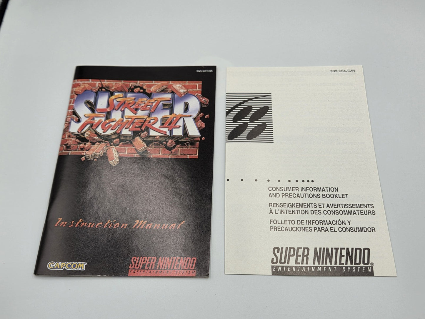 SNES Super Nintendo Super Street Fighter II mit OVP und Anleitung NTSC-USA