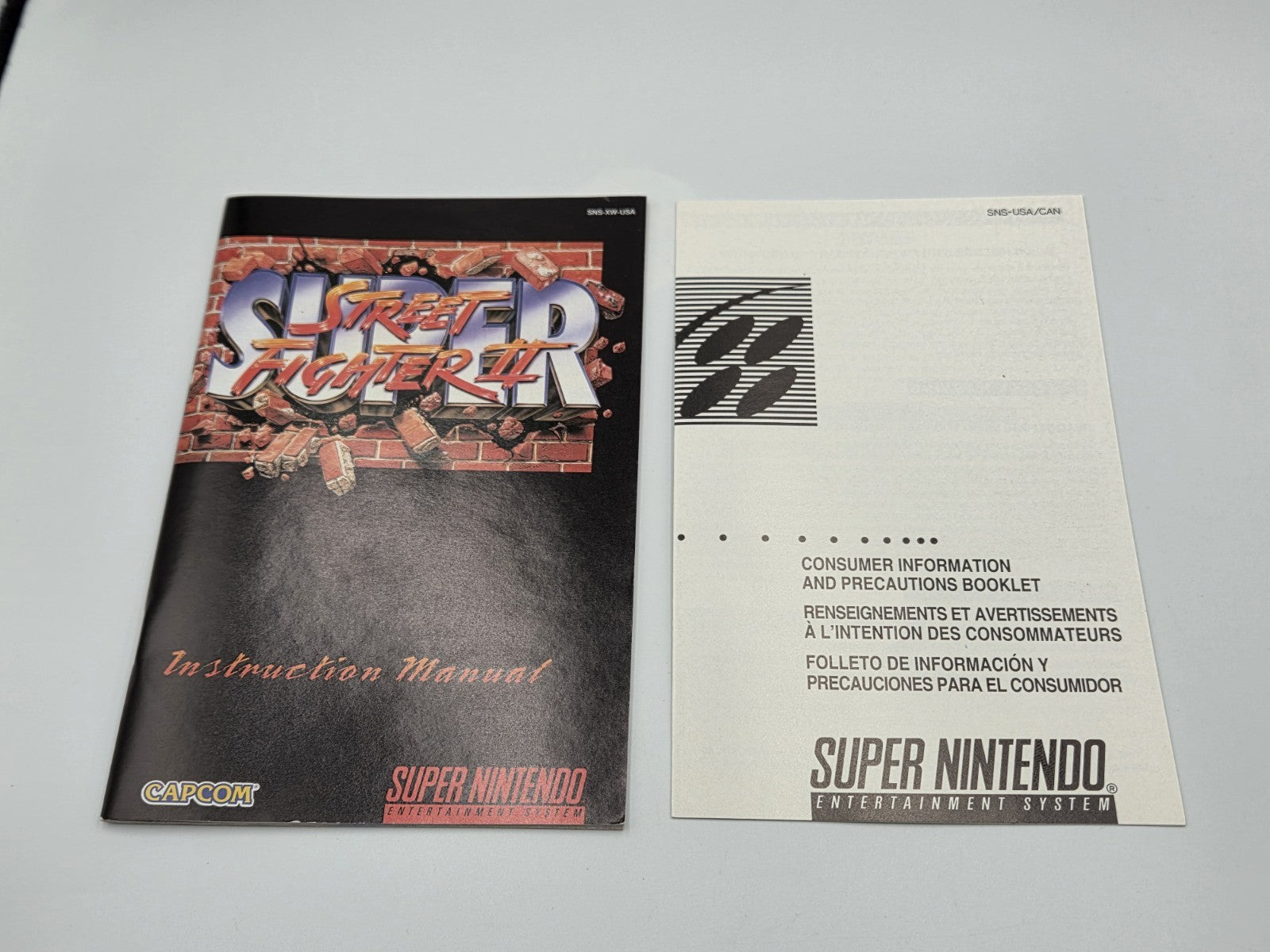 SNES Super Nintendo Super Street Fighter II mit OVP und Anleitung NTSC-USA