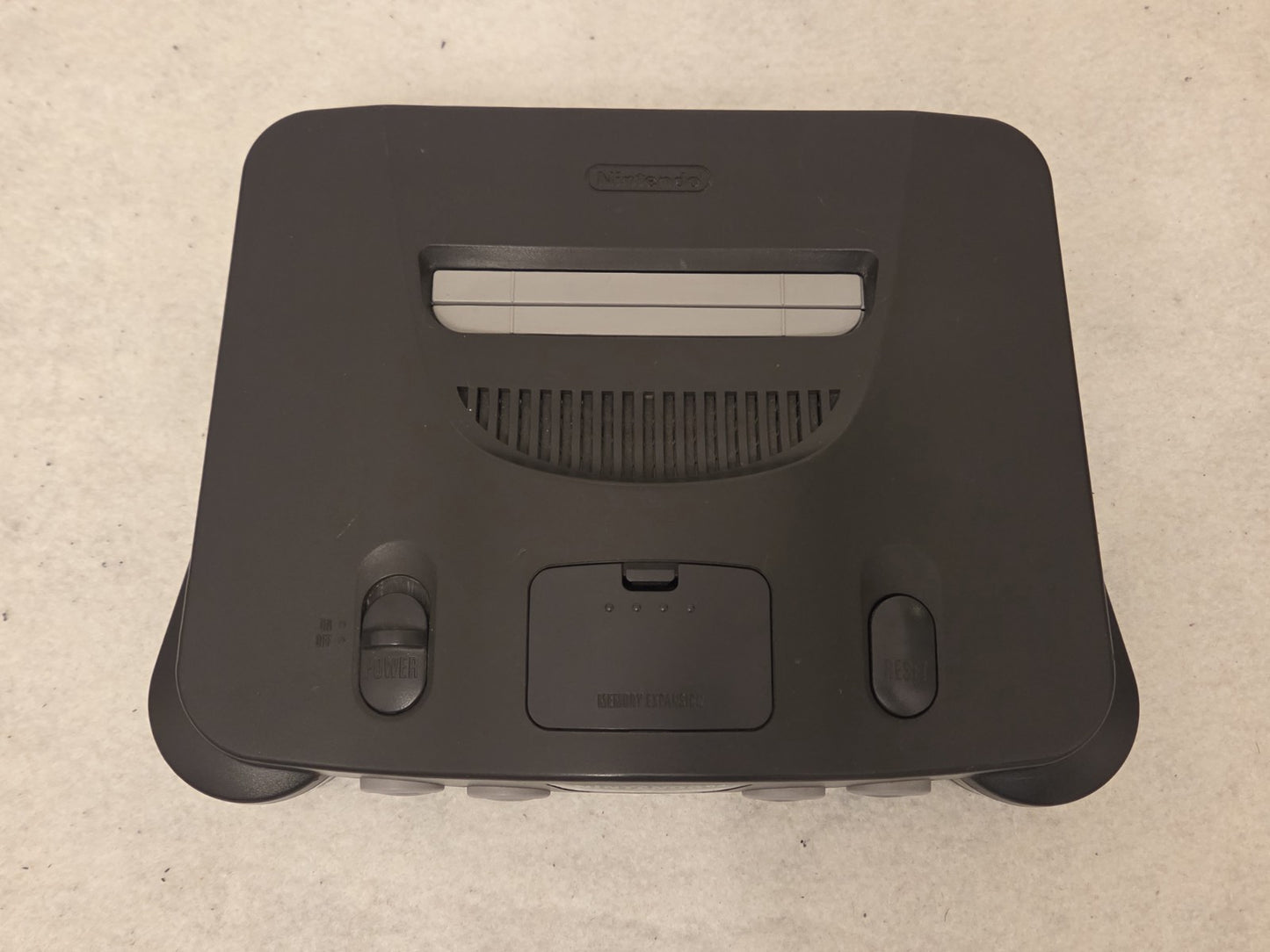 Nintendo 64 N64 Konsole Console Black Schwarz mit Controller + Kabeln